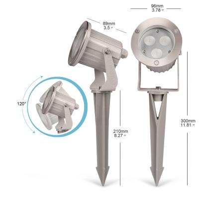 China Walls Low Voltage LED Garden Light Outdoor LED Landscape Spot Light Garden Light Spike For Yard for sale