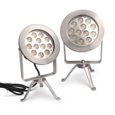 China High End Color Stainless Steel LANDSCAPE Atmosphere Single Led Underwater Spot Light for sale