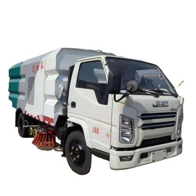 China JMC 4x2 hotels drive road sweeper runway sweeper/cleaning sweeper on hot sale for sale