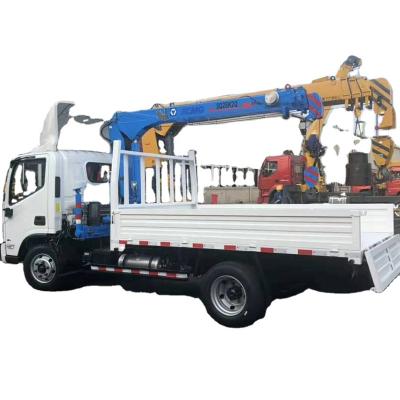 China TRUCK CRANE Hot Sale Cargo Truck Crane Mounted Crane 2tons, 3 Tons, 4 Tons China Crane Catalog With Cranes for sale