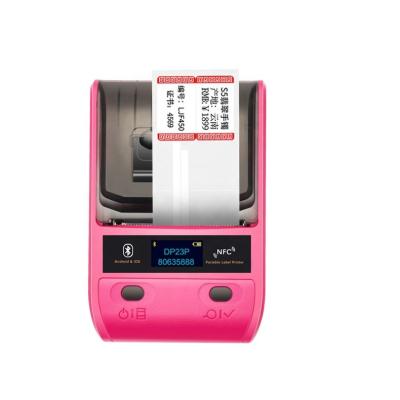 China DeTong DP23P 50mm black and white android label printer pocket qr code printer portable sticker label printer for sale