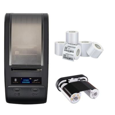 China Black And White DeTonger-DT60S Telecom Cable ID Labeling Mobile Label Printer Thermal Transfer Printer for sale