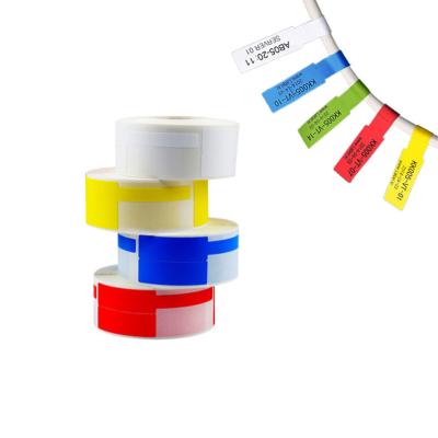 China Waterproof Detonger 200 Pieces Cabel Thermal Label Transfer Synthetic Paper Sticker for DT60S for sale