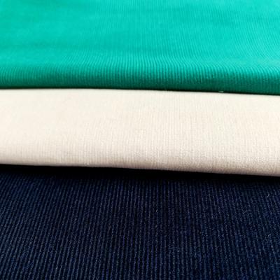 China Soft Waist Quality Brushed Stretch Micro Corduroy Fabric for sale