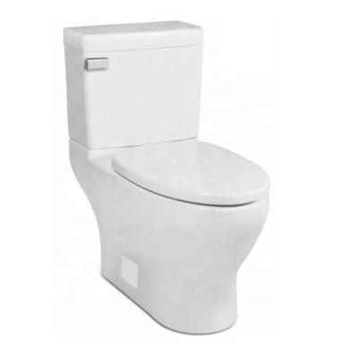 China Concealed toilet 3170 cistern cupc toilet oval two piece side for sale