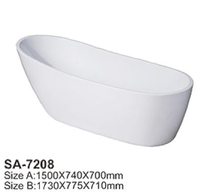 China Cupc Modern American Standard Free Standing Bathtub SA-7208 for sale