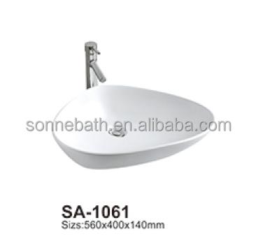 China Sustainable Bathroom Art Ceramic Basin SA-1061 for sale