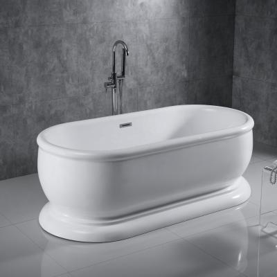 China Classic Modern Design Modern Freestanding Acrylic Soaking Bathtub SA-7521 for sale