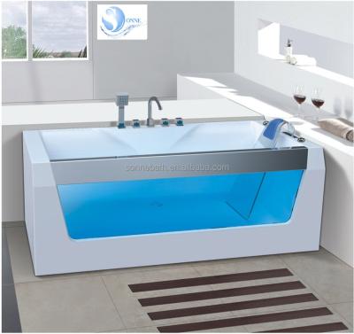 China Massage Sonne White Acrylic Massage Bathtub and Whirlpool Tub SA-9080 for sale