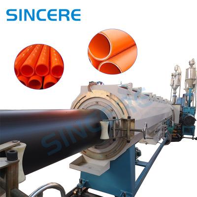 China Automatic Mpp Plastic Power Pipe Production Line Machine Plastic Mpp Conduit Pipe Extruder Machine for sale