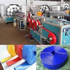 China PVC Garden Irrigation Hose Making Production Line PVC Braiding Layflat Hose Extrusion Machine for sale