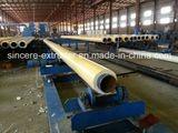 China PLC PE PU Insulation Flexible PVC Pipe Manufacturing Machine Water Cooled for sale