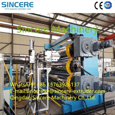 China Multilayer PS ABS PVC Hips Sheet Extruder Machine Line for sale