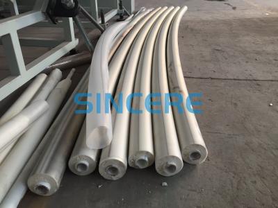 China Polyurethane Thermal Insulation wiring Lldpe Pipe Making Machine Production Line for sale