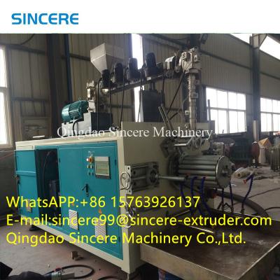 China Spiral Winding Electrical Pipe Manufacturing Machine HDPE Culvert Making Extrusion for sale