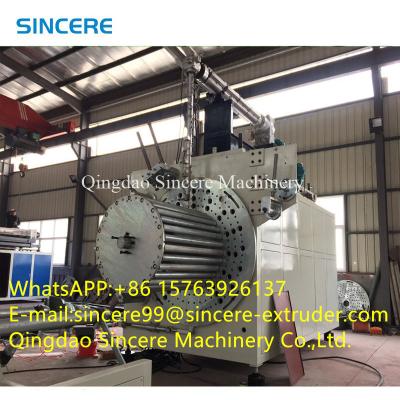 China Computerized HDPE Corrugated Pipe Extruder Conduit Making Machine for sale