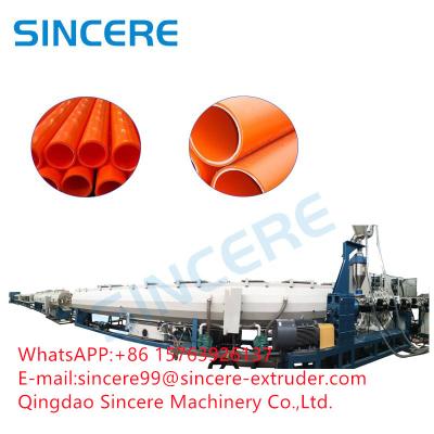 China OEM Plastic MPP polyethylene PP Tube Pipe Extrusion Line Machinery for sale