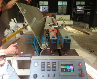 China PE PP PVDF PVC Sheet Board Plastic Auxiliary Equipment Thermoplastic Welding Equipment for sale