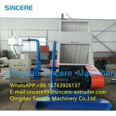 China Crusher And Shredder Plastic Waste Recycling Machine High Effective for sale