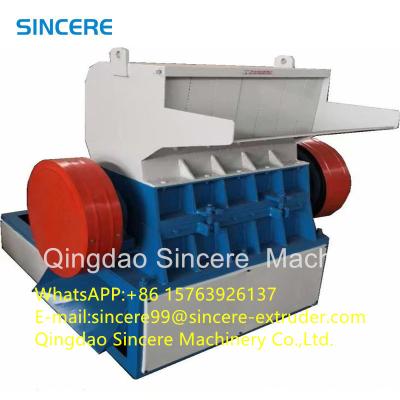 China Automatic Plastic Shredder Crusher Mixer Pulverizer Recycled Machine for sale