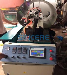 China Plastic Polyproylene Sheet Welding And Bending Machine With Round Welding Function for sale