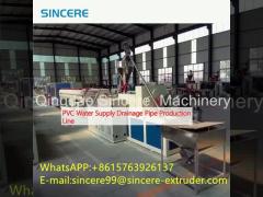 PVC Water Supply Drainage Pipe Production Line