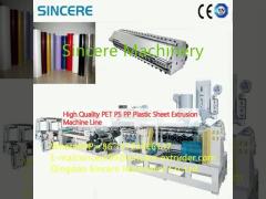 High Quality PET PS PP Plastic Sheet Extrusion Machine Line