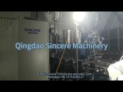 160PE pipe machine