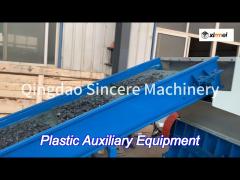 double shaft pvc shredder machine crusher for waste plastic pipe sheet bottles