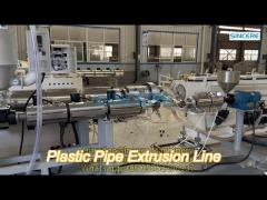 oem pp pe ppr pipe extruder single screw pvc four pipes extrusion line