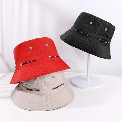 China Fisherman Bucket Hat Outdoor Adjustable Wholesale Cooling Cheap Quick Dry Hat With Adjustable Rope for sale