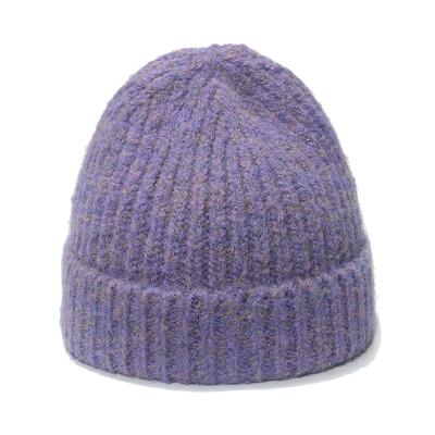 China COMMON High Quality Wool Beanie Blank Blended Knitted Slouch Beanie Wool Wholesale In Stock from Merino for sale