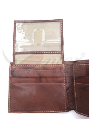 China Multi Functional PU Short Leather Wallet Lightweight With Customized Logo for sale