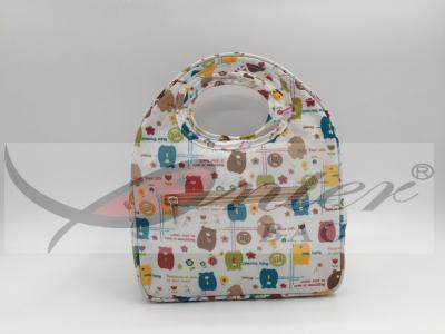 China Waterproof Neoprene Food Bag Reusable / Kids Cooler Lunch Bag For School for sale