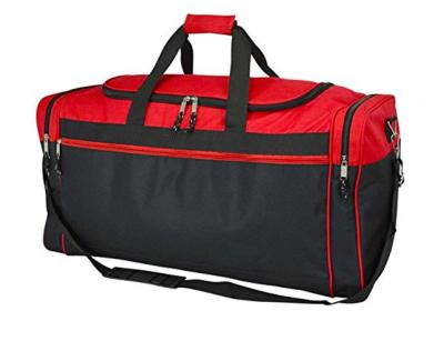 China Two Tone Polyester Gym Duffel Bag Waterproof For Outdoor Activity / Travel for sale