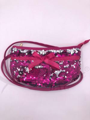 China Sequin Shoulder Bag,Crossbody Bag with Zipper Pockets,Two-sided sequin bag for sale