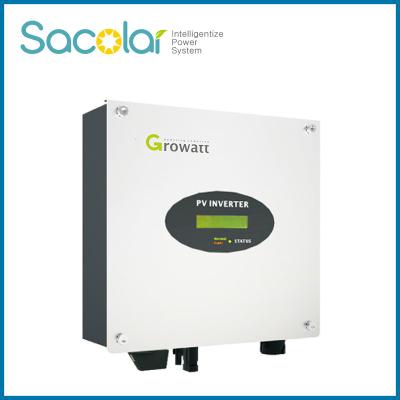 China Growatt 1000-S, 3000-S 1KW, 2KW, 3KW high efficiency on grid solar tie inverter solar inverter based for sale