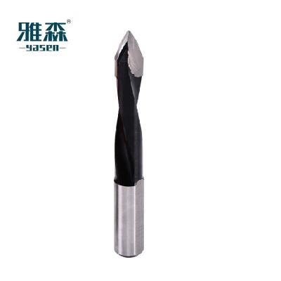 China Drilling Holes Hot Selling CNC Tungsten Carbide Inclined V-Through Drill Bit For Wood for sale