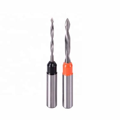 China Solid Catbide Wood Drilling Finger Drills Wood Boring Bit For Through Hole for sale