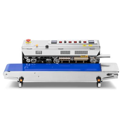 China FRM-980 Automatic Food Sealer Machine Horizontal Continuous Ink Printing Sealing Machine for sale