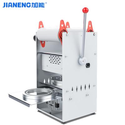 China Food Bowl Semi Automatic Bowl Sealing Sealer Machine Tray Plastic Seal Packing Machine for sale