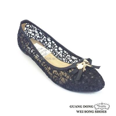 China Fashion Women Ladies High Quality Comfort Black Lace Up Slip On Casual Flat Shoes for sale