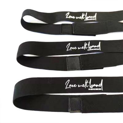 China Elastic custom logo adjustable elastic band for making wigs for sale