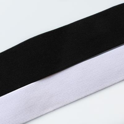 China Elastic Running Width 2cm To 6cm Plush Elastic Band Nylon Rubber Soft Band for sale