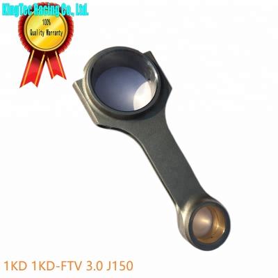 China Reliable 1kd connecting rods car racing crankshaft and ftv engine quality assurance scam rod for Toyota Land Cruiser Prado diesel 3 for sale