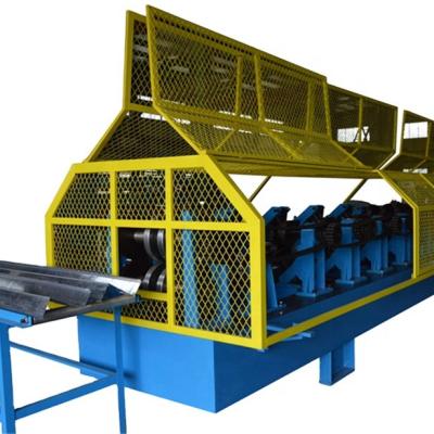 China Garment Shops Exchange Channel CUZ Purlin Roll Forming Machine Top Cap Purlin Roll Forming Machine for sale