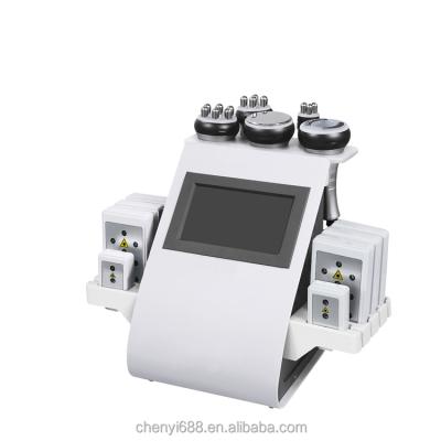 China Weight loss best-selling new product in 2021 6 in-1 cavitation machine weight loss vacuum 40K rf beauty machine for sale