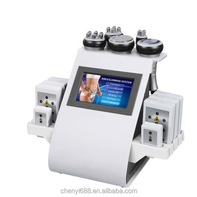 China Weight Loss Best Selling 6 in 1 Ultrasonic Vacuum Cavitation System 40K Cavitation Machine for sale