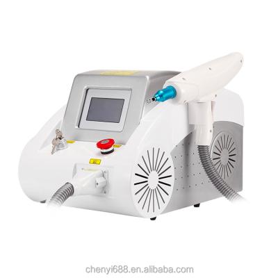 China Best Selling Facial Pigment Removal Carbon Skin Laser Tattoo Removal Machine Q Swithed ND Yag Laser Machine for sale