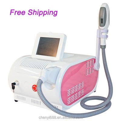 China Newest Dye Removal OPT SHR Diode Laser Hair Removal YAG Device Hair Remover Machine Suppliers for sale